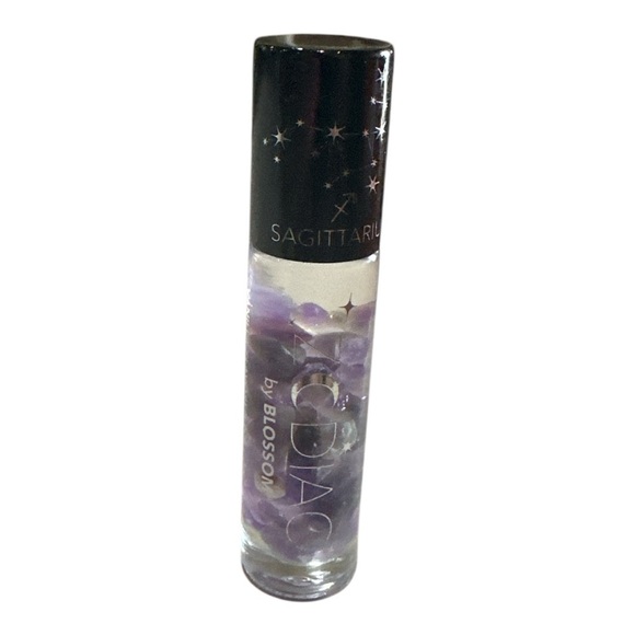 Blossom Sagittarius Zodiac Lip Gloss – Vanilla Scented w/ Crystals - Picture 1 of 3